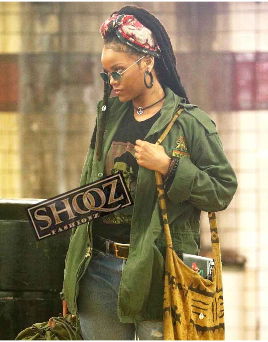 Rihanna Ocean's 8 Nine Ball Jacket Rihanna Ocean's 8 Nine Ball Jacket
